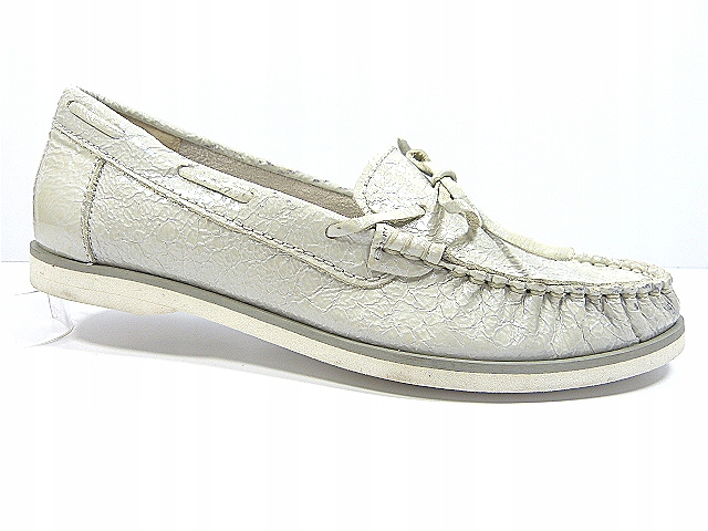 Dámské polobotky mokasíny popelavé měkké pohodlné dámské boty J.w 37