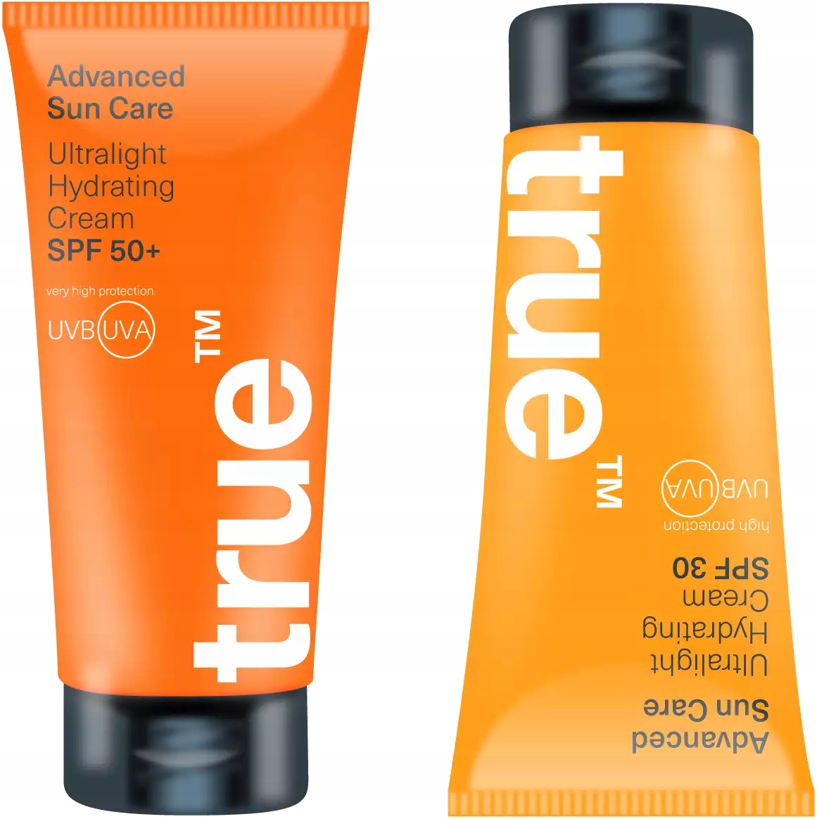 True men – sada 2 voděodolných lehkých krémů s filtrem SPF30 a SPF50 2x50 ml