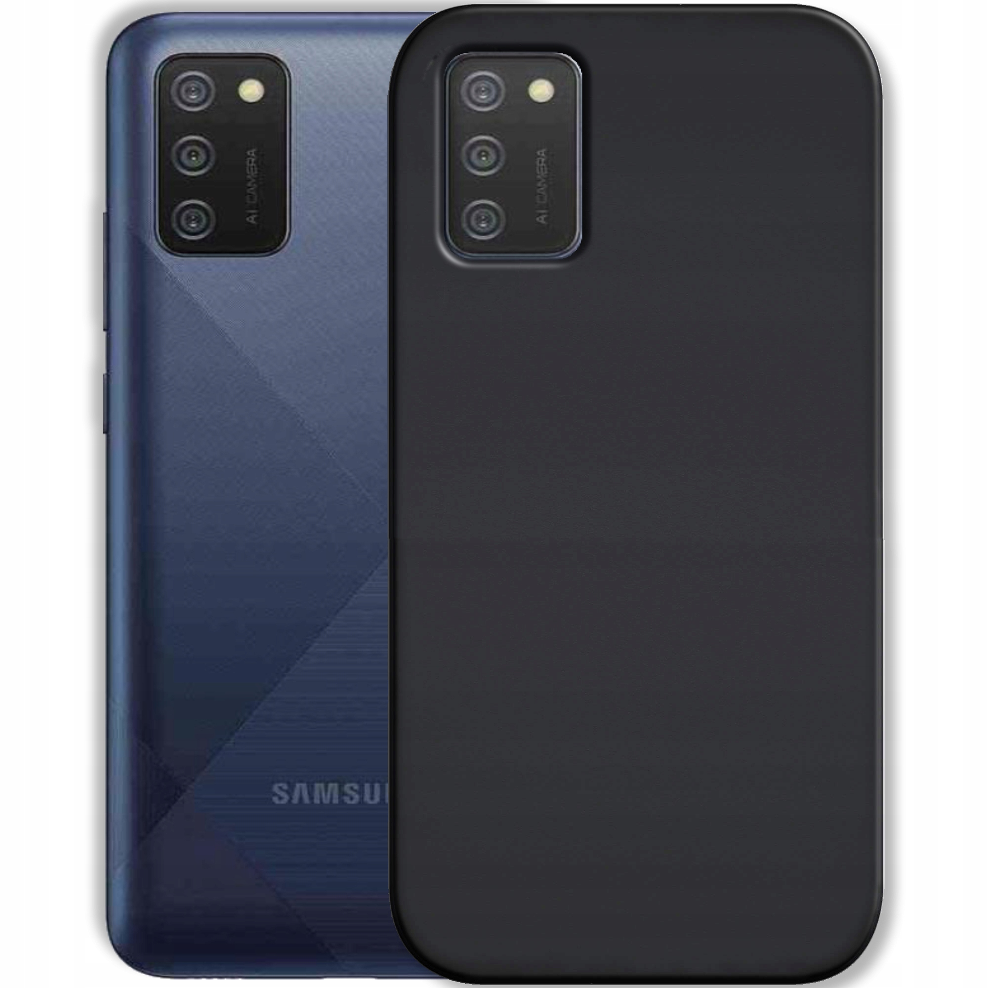 

Etui do Samsung Galaxy A02S czarne Matowe slim