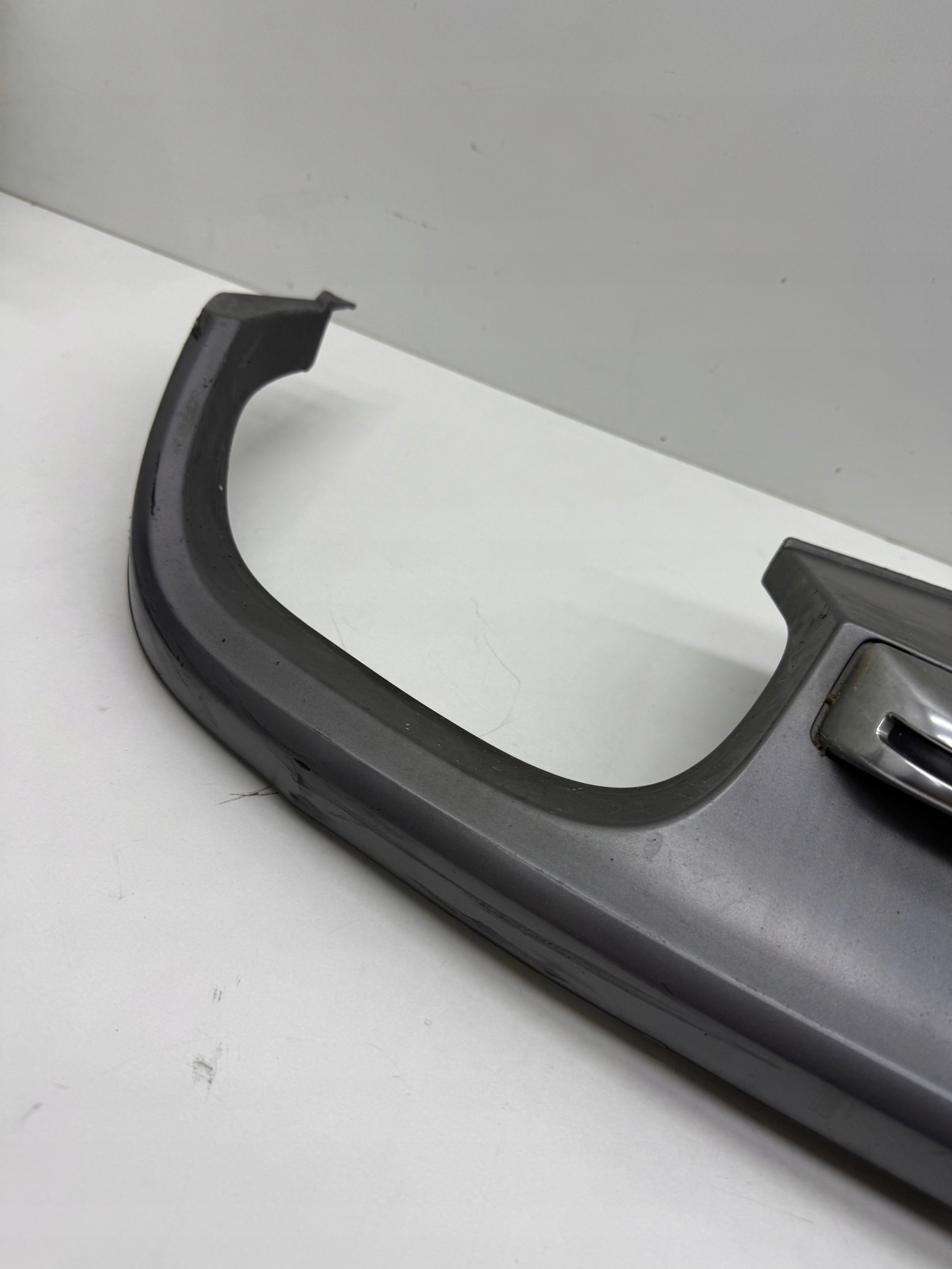 AUDI S6 A6 C7 accessories diffuser spoiler of a bumper rear part