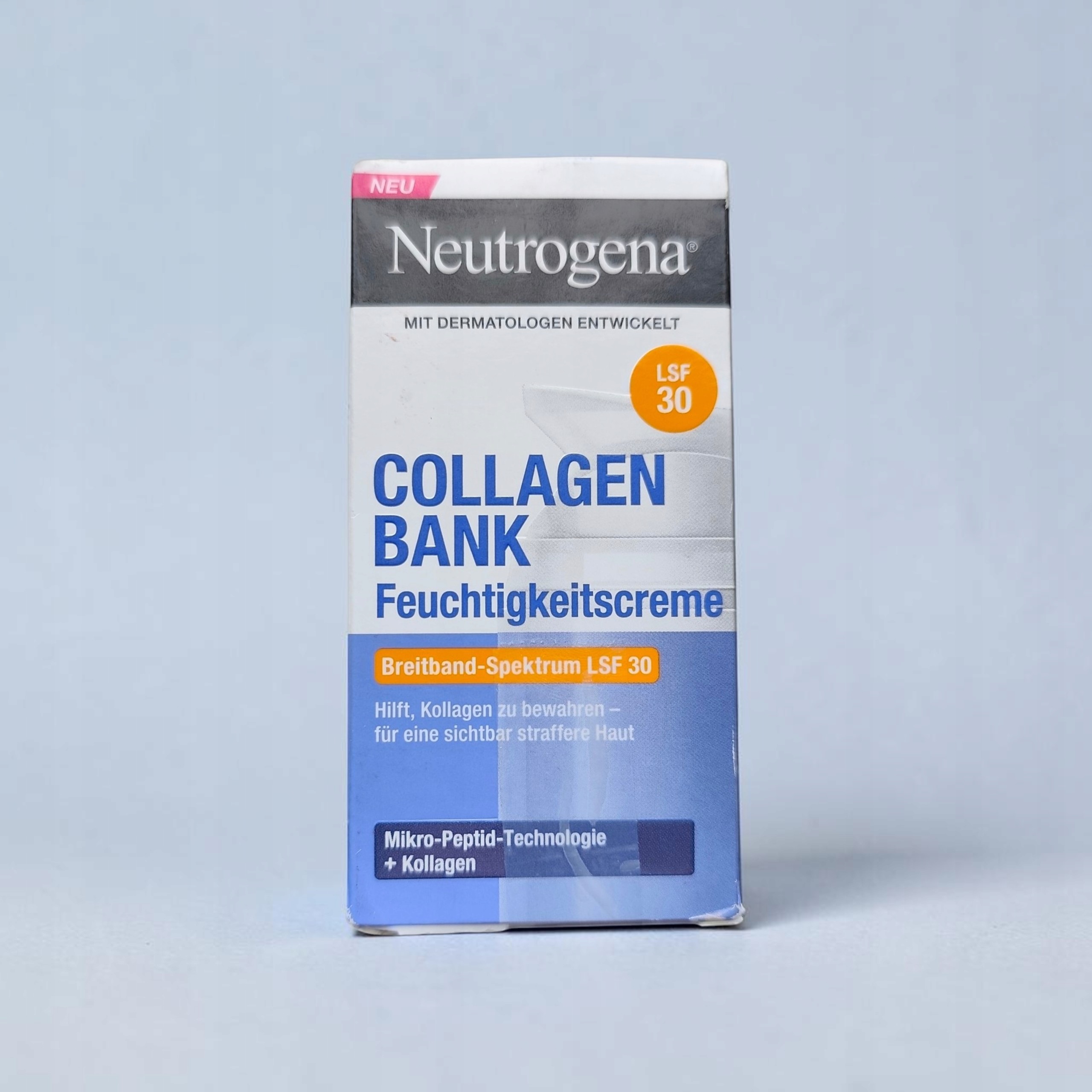 Hydratační denní krém na obličej s Neutrogena Collagen Bank SPF30 50 ml