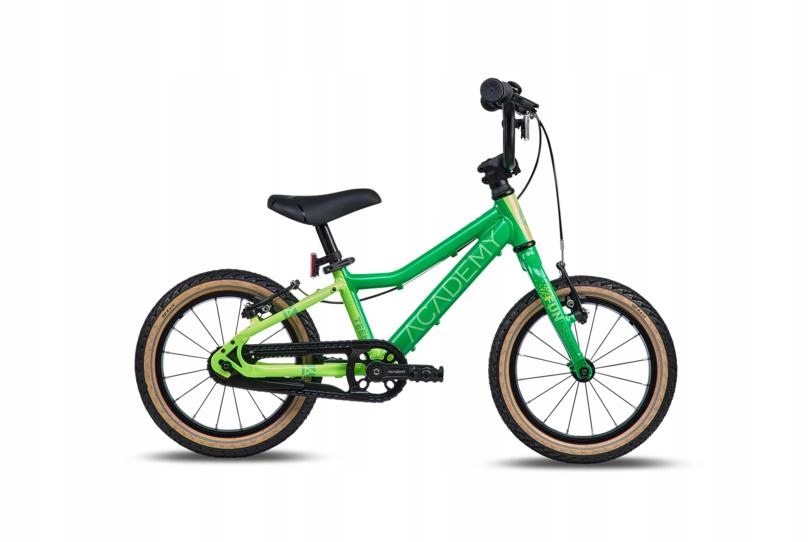 Rowerek Academy Grade 2 14 Edition FUNtasy Green