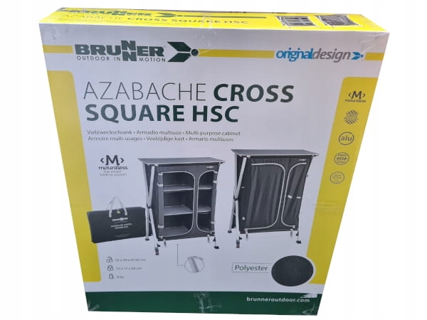 Szafka kempingowa Azabache Cross Square HSC Brunne Brand Brunner