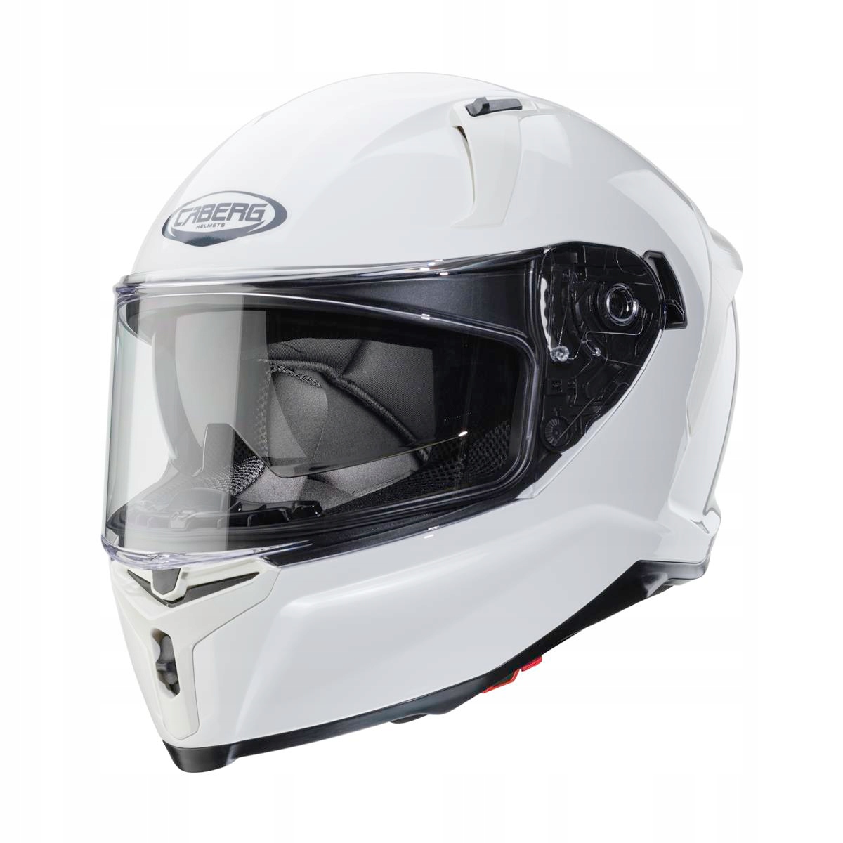 CABERG KASKMOTOCYKLOWY INTEGRALNY AVALON X KOLOR BIAŁY POŁYSK ROZMIAR L