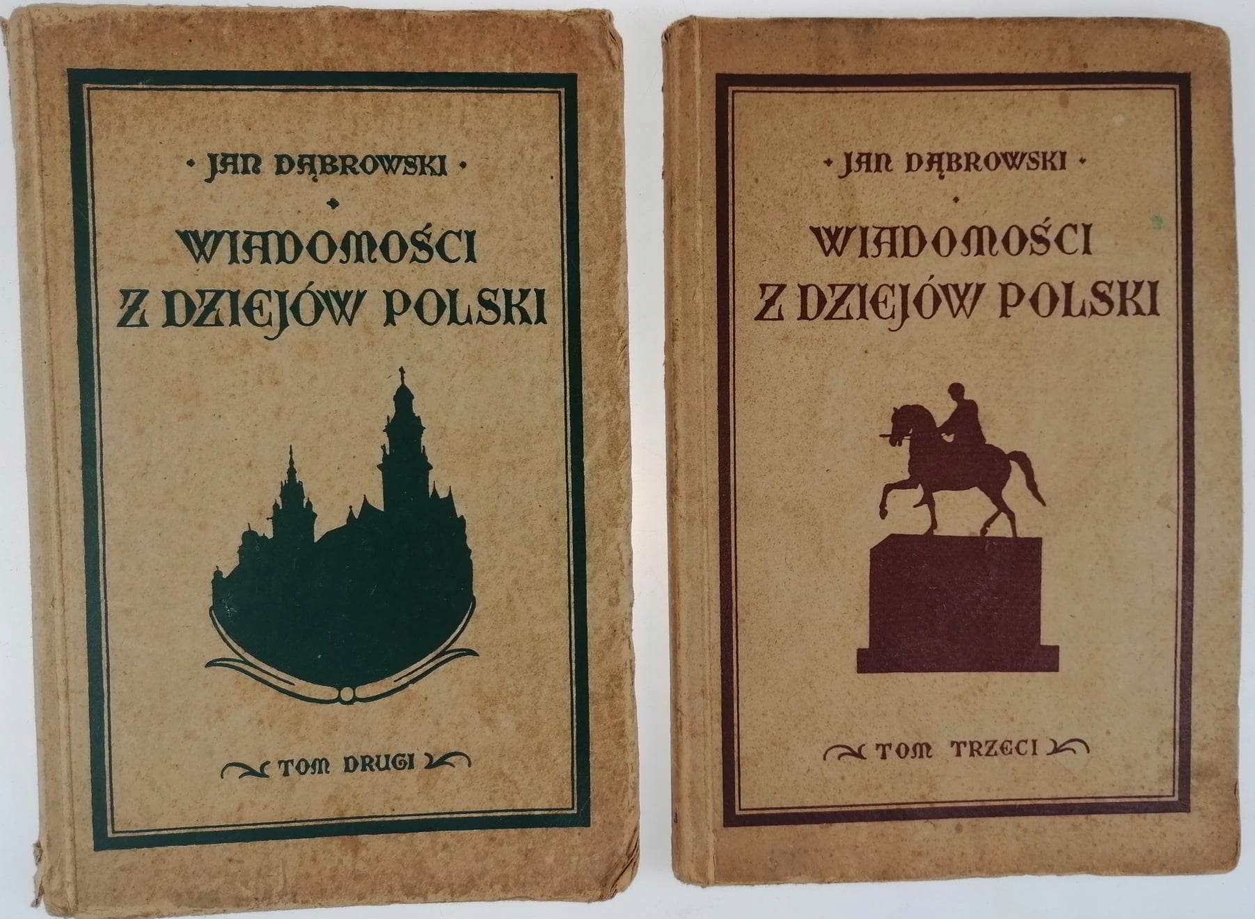 Wiadomości z dziejów Polski tom 2 i 3
