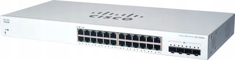 Cisco switch CBS220-24T-4X (24xGbE, 4xSFP+) Refresh CBS220-24T-4X-EU-RF