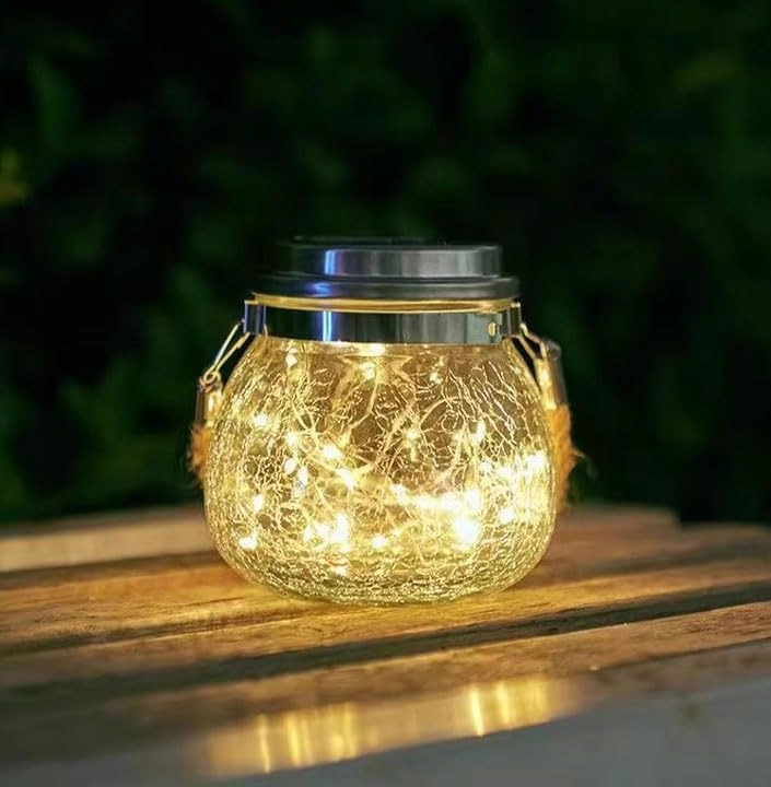 LED SOLARGLAS Lampa Solarna LED Zestaw 2 Sztuki Oświetlenie Ogrodowe — miniatura 9