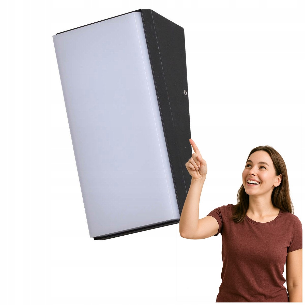 Nástěnná Led nástěnná lampa 10W Fama 4K OWL-7061-4K Italux