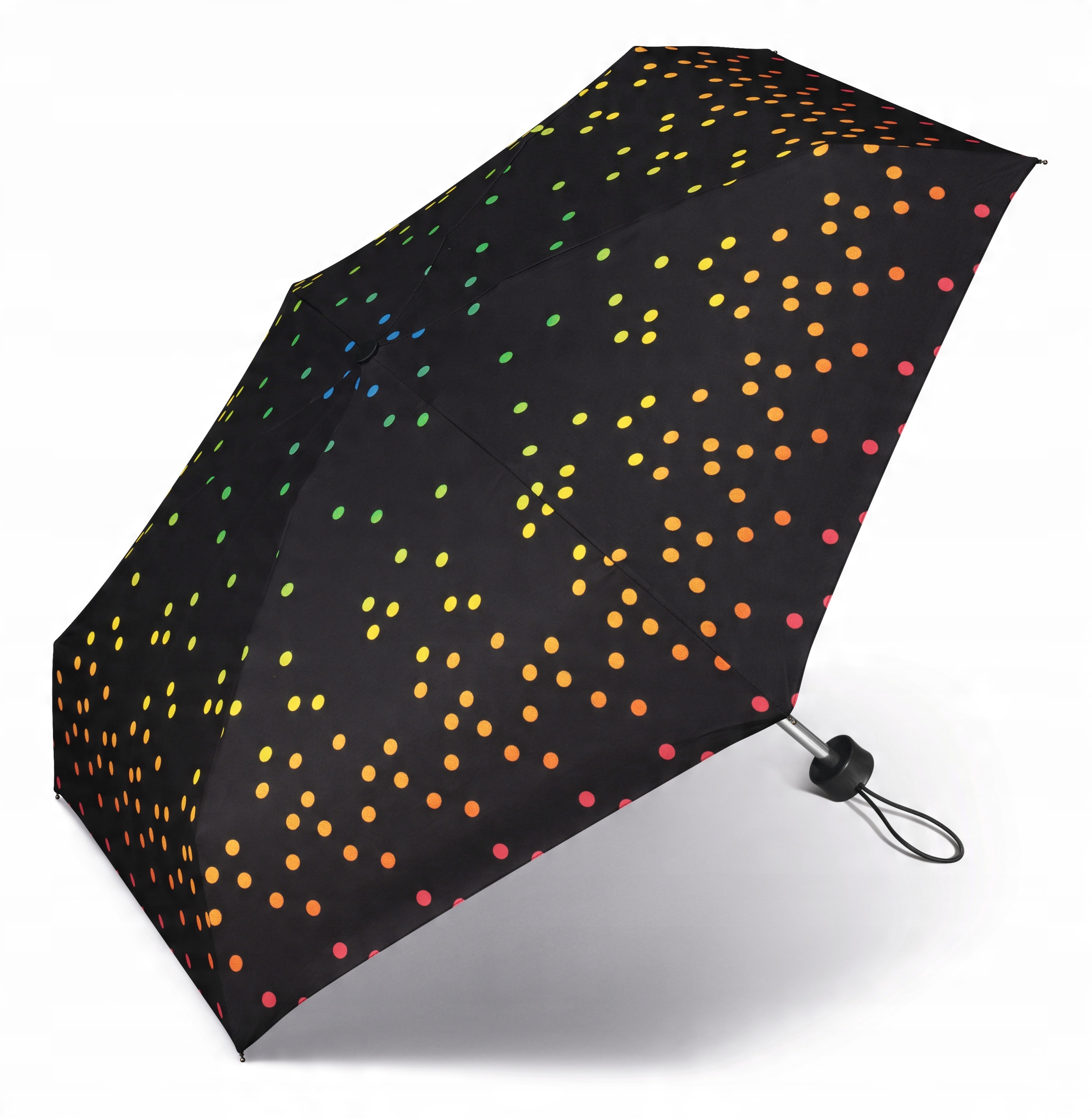 

Mała parasolka Happy Rain wiatroodporna groszki 3