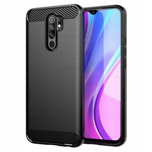 

Etui do Xiaomi Redmi 9 Karbon Case Plecki Szkło