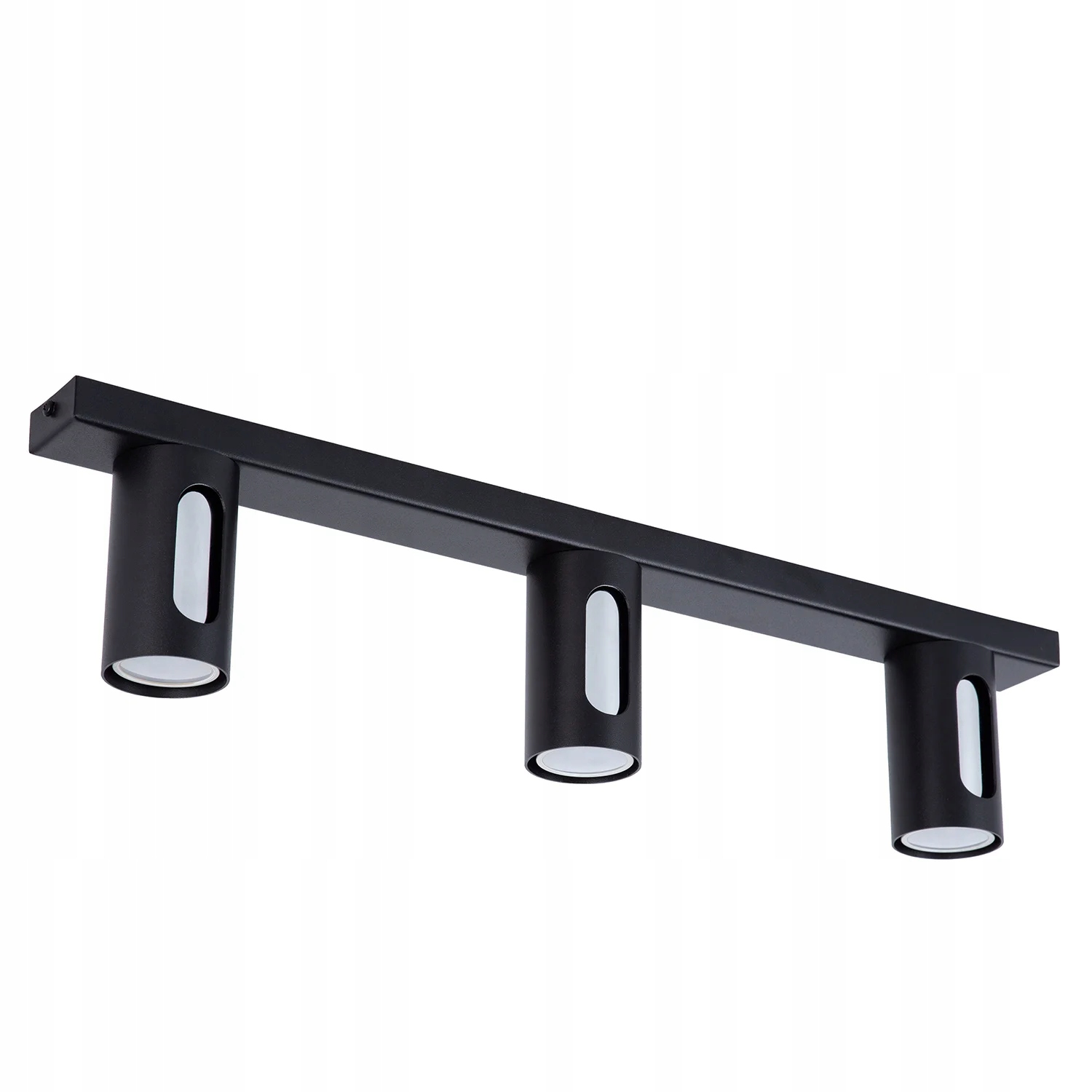 Sigma Lighting stropná lampa Flow čierno-strieborná 3xGU10, 60 cm