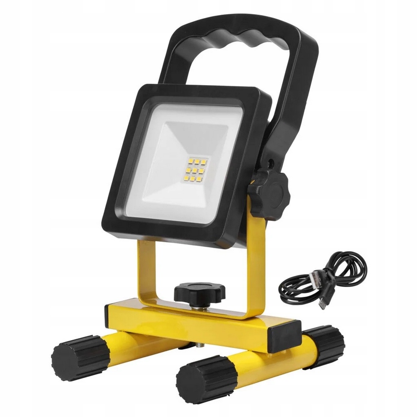 

Akumulatorowa przenośna lampa robocza Led 9W
