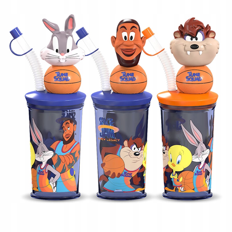 

Kubek słomka figurka Space Jam 2 Kosmiczny Mecz 2