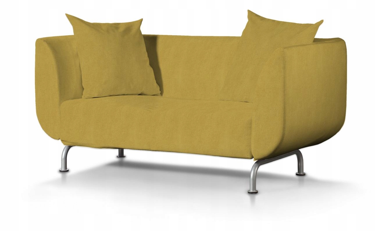 Dekoria potah na pohovku Strömstad pro 2 osoby Ikea žlutý