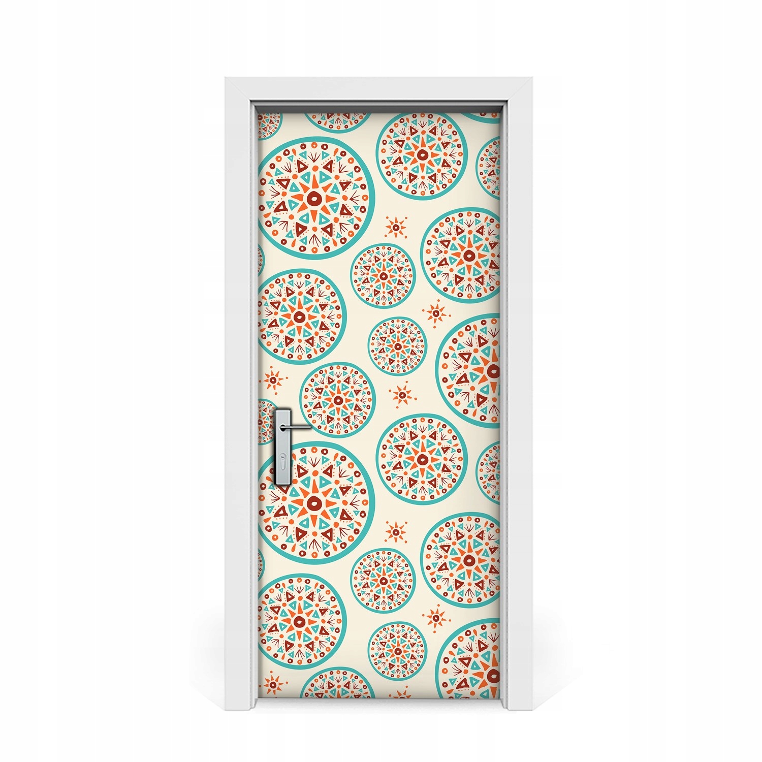 

Naklejka na drzwi Boho indyjska sztuka 85x205