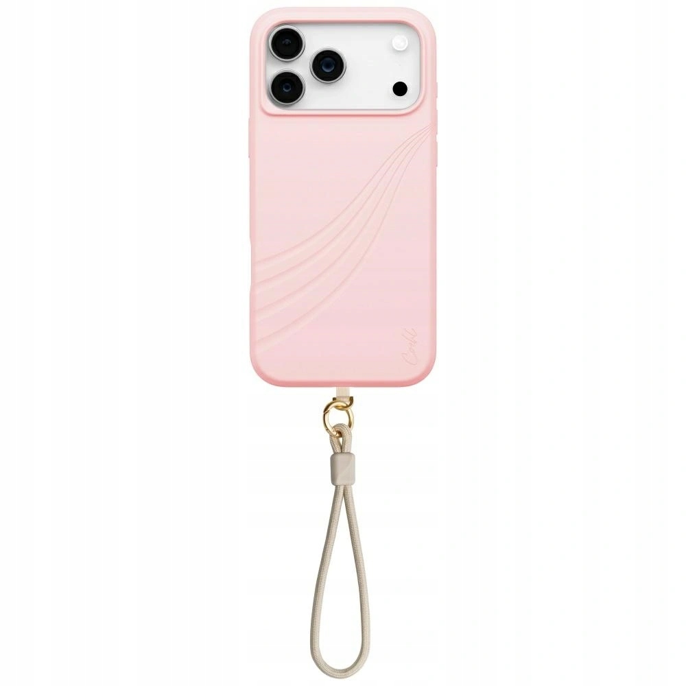Pouzdro Uniq Coehl Serina pro Apple iPhone 17 Pro Max Magnetic Charging, růžové