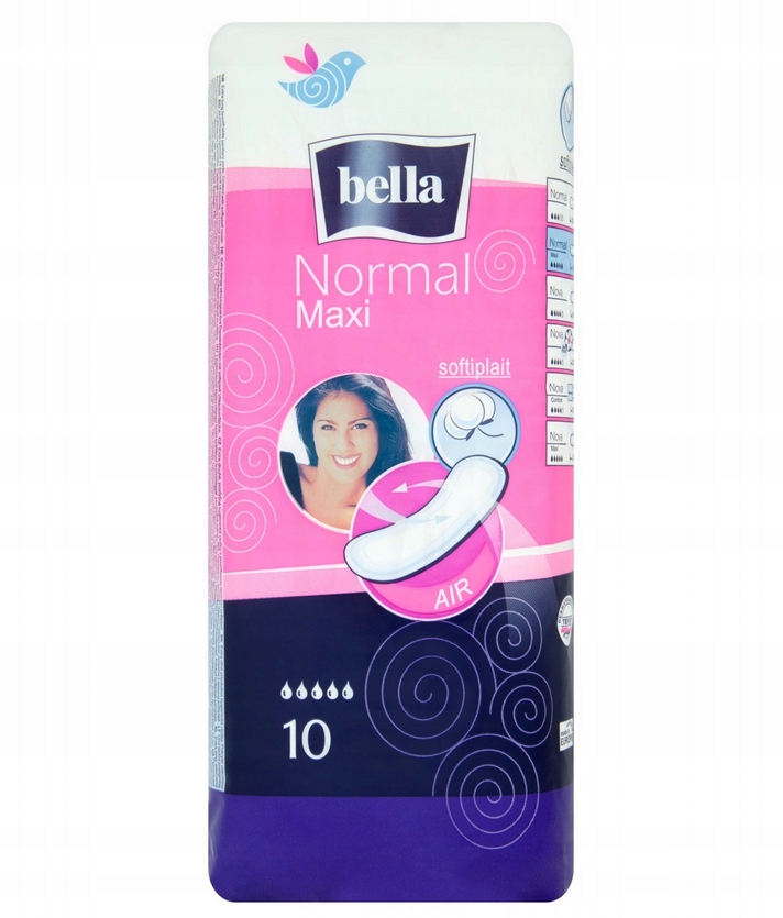 

Podpaski Bella Normal bez skrzydełek 10 szt