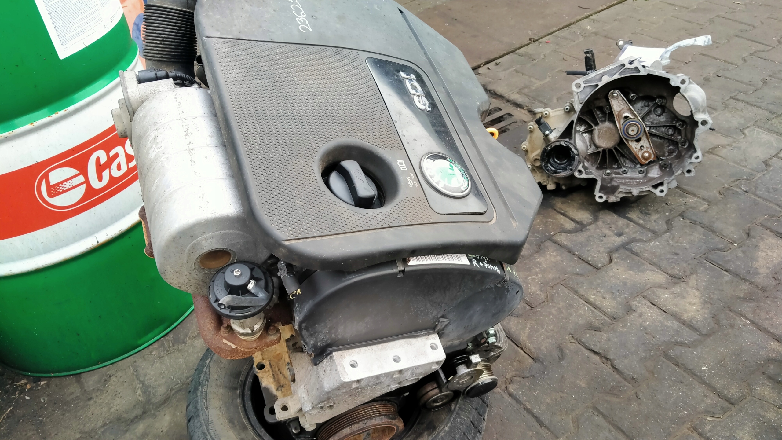 Skoda Fabia and 1,9SDI 48KW 65KM engine ASY