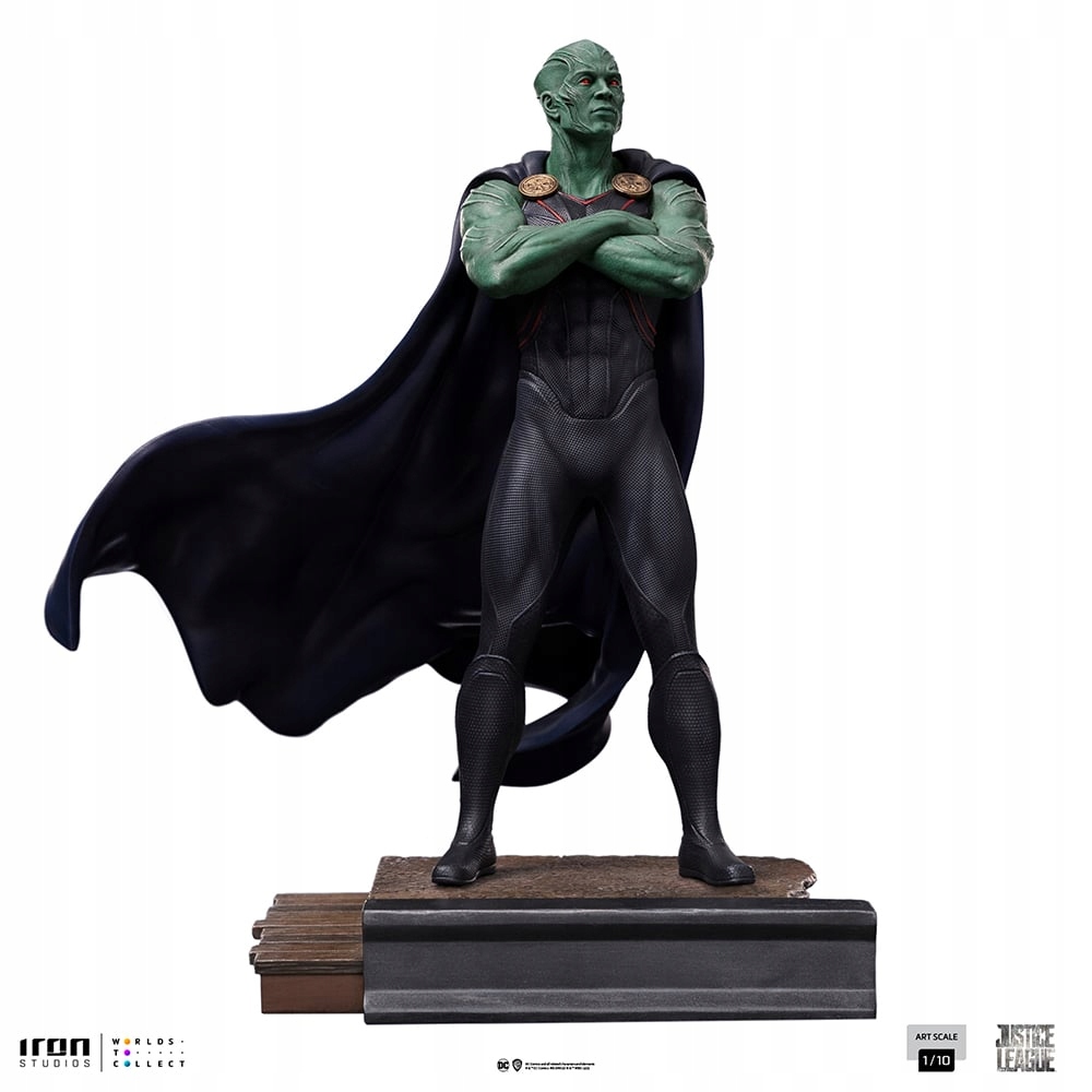 Snyder Justice League Martian Manhunter soška v měřítku 1/10 22 cm