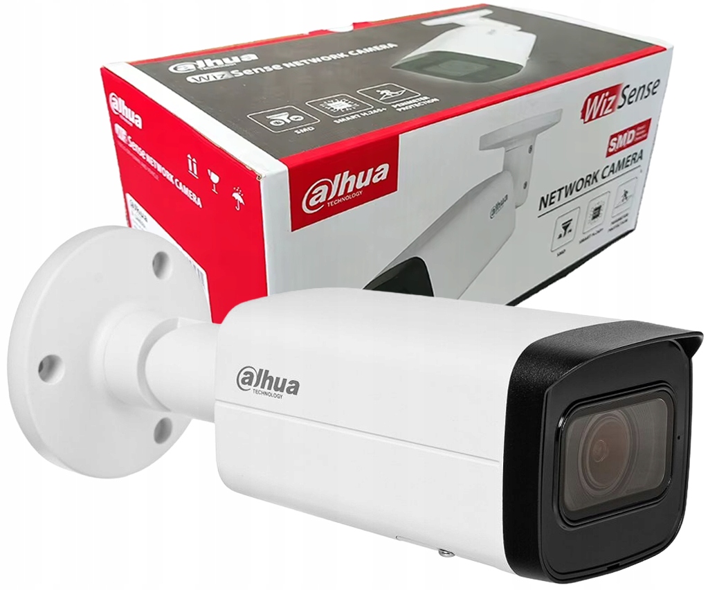 8Mpx Ip kamera Motozoom Wizsense IPC-HFW2841T-ZAS-27135 Dahua PoE 4K