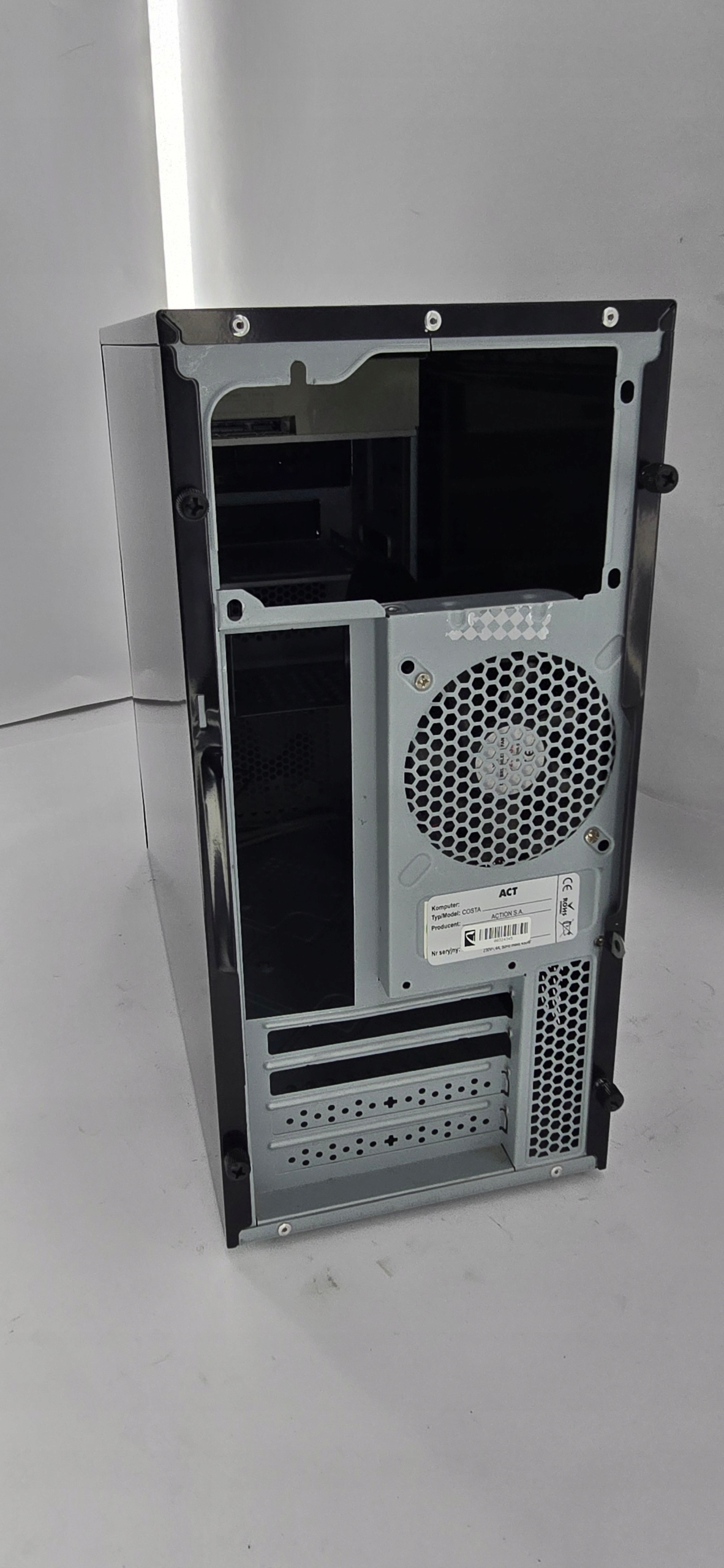 Obudowa PC mATX iBOX FORNAX 5004 Mini Tower 2xUSB 3.0 AUDIO SD + Win 7 HOME Model FORNAX 5004