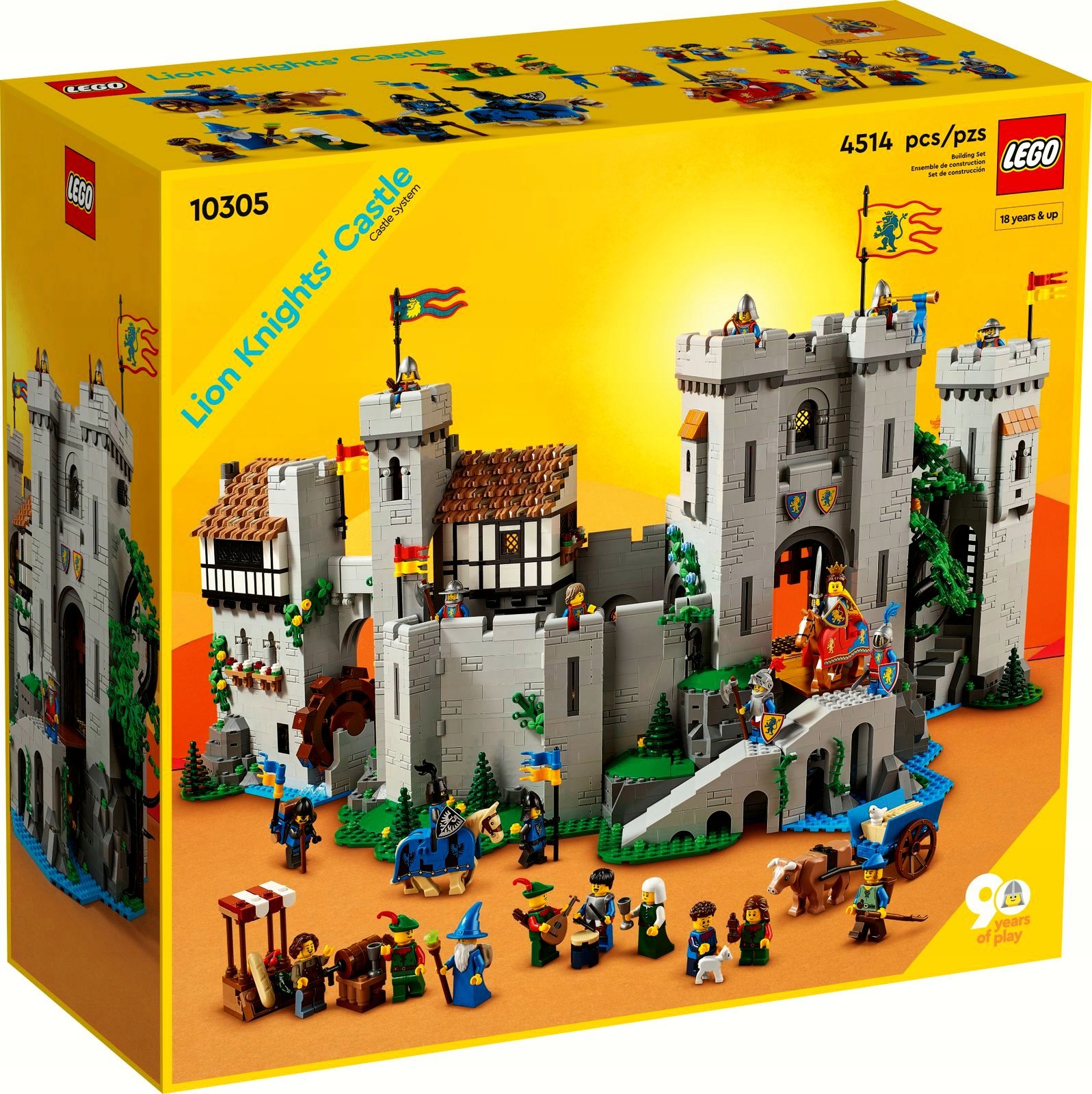 

Lego Icons 18+ 10305 Zamek Rycerzy Herbu Klocki