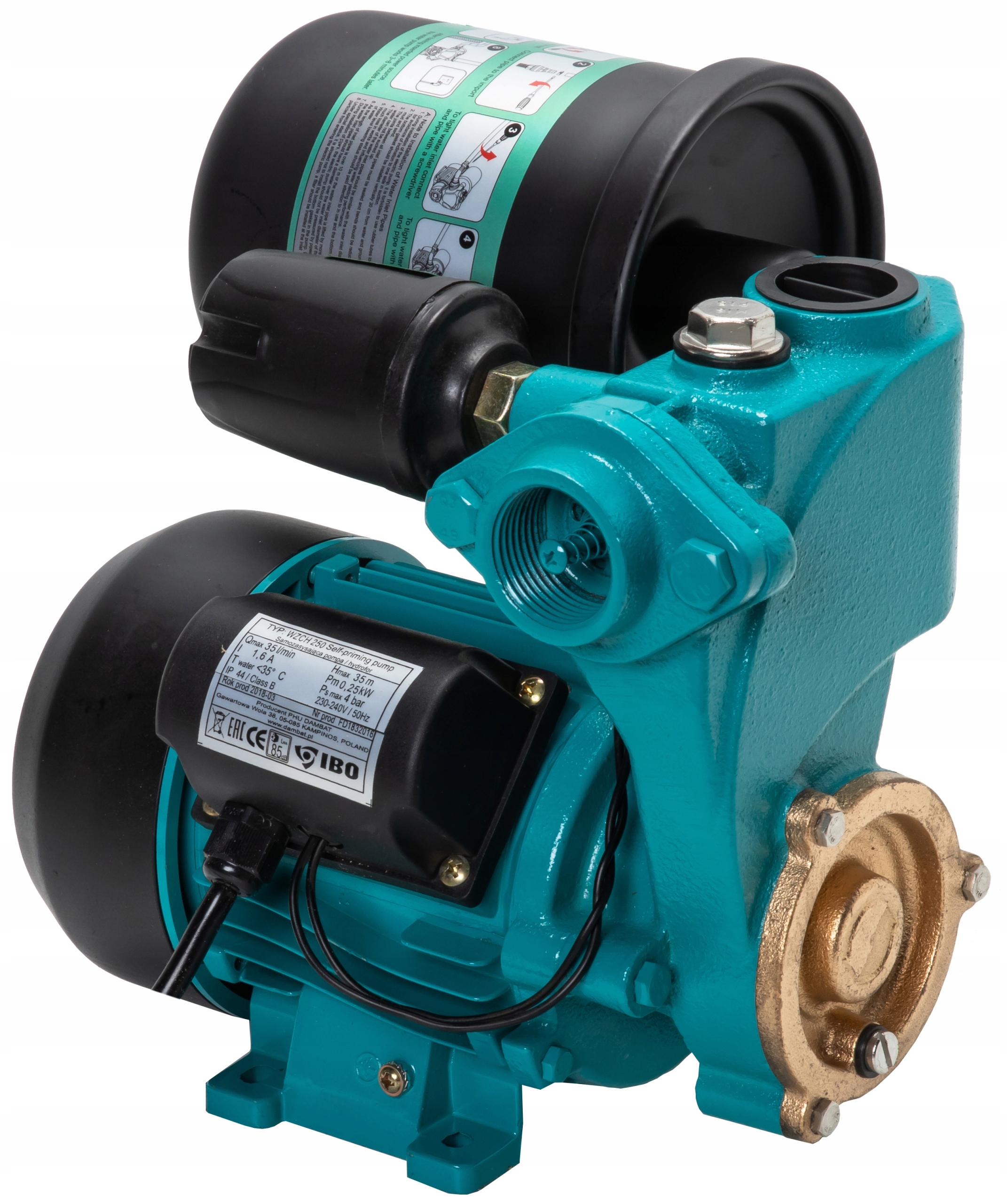 

Wzch 250 zestaw hydroforowy 2l pompa WZ250 Ibo Wzi