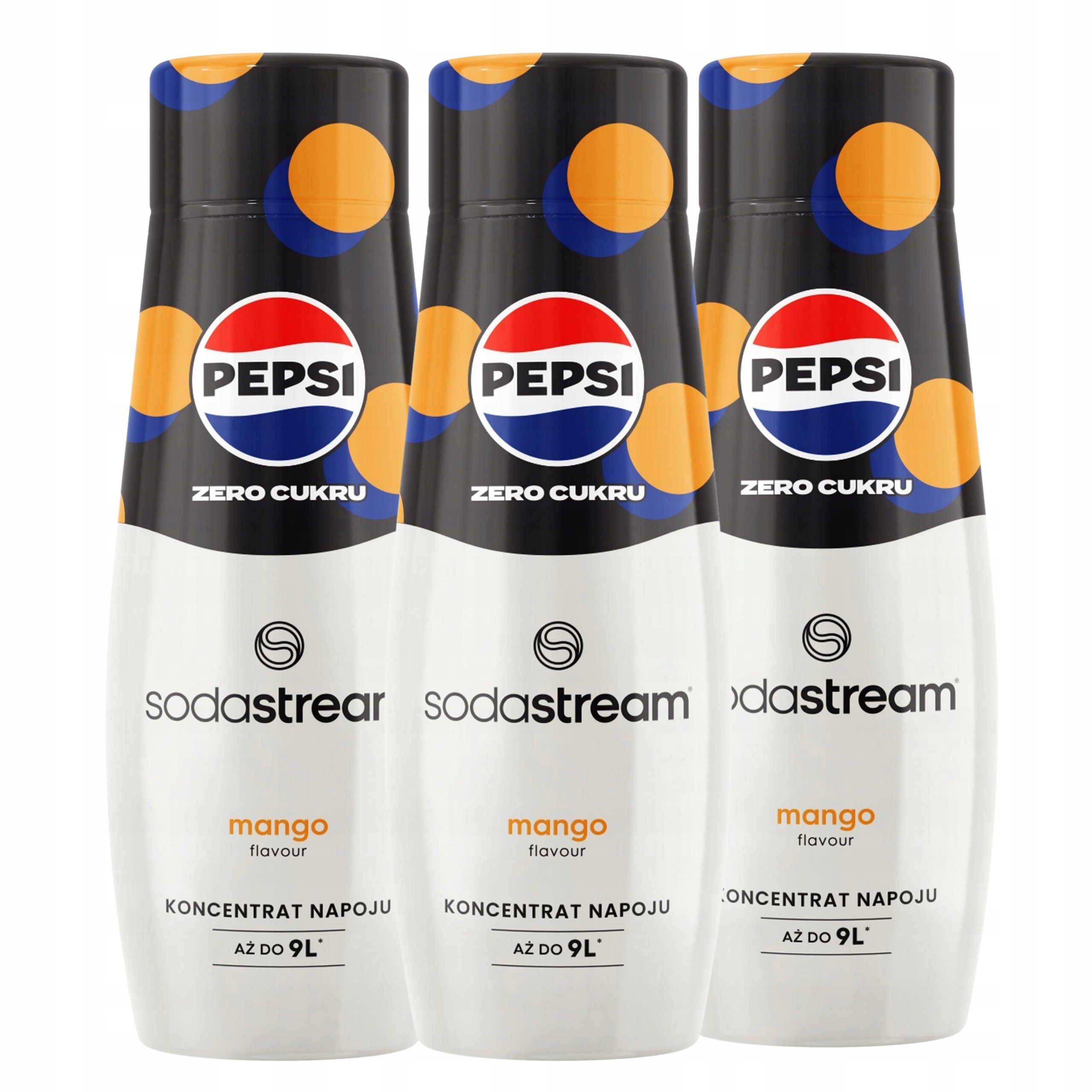 Levně Koncentrát do vody sirup SodaStream Pepsi Max Mango 440 ml bez cukru