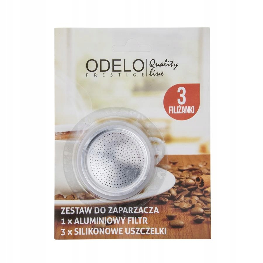 

Filtr +3x uszczelka zaparzacz Rutti 3 fil. OD1273