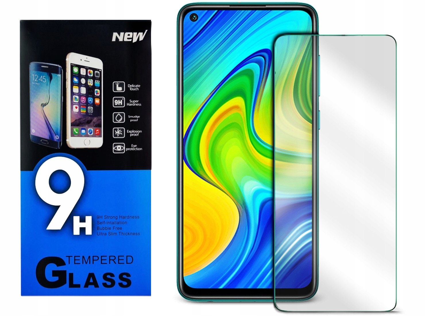 

Szybka Szkło Hartowane Do Redmi Note 9
