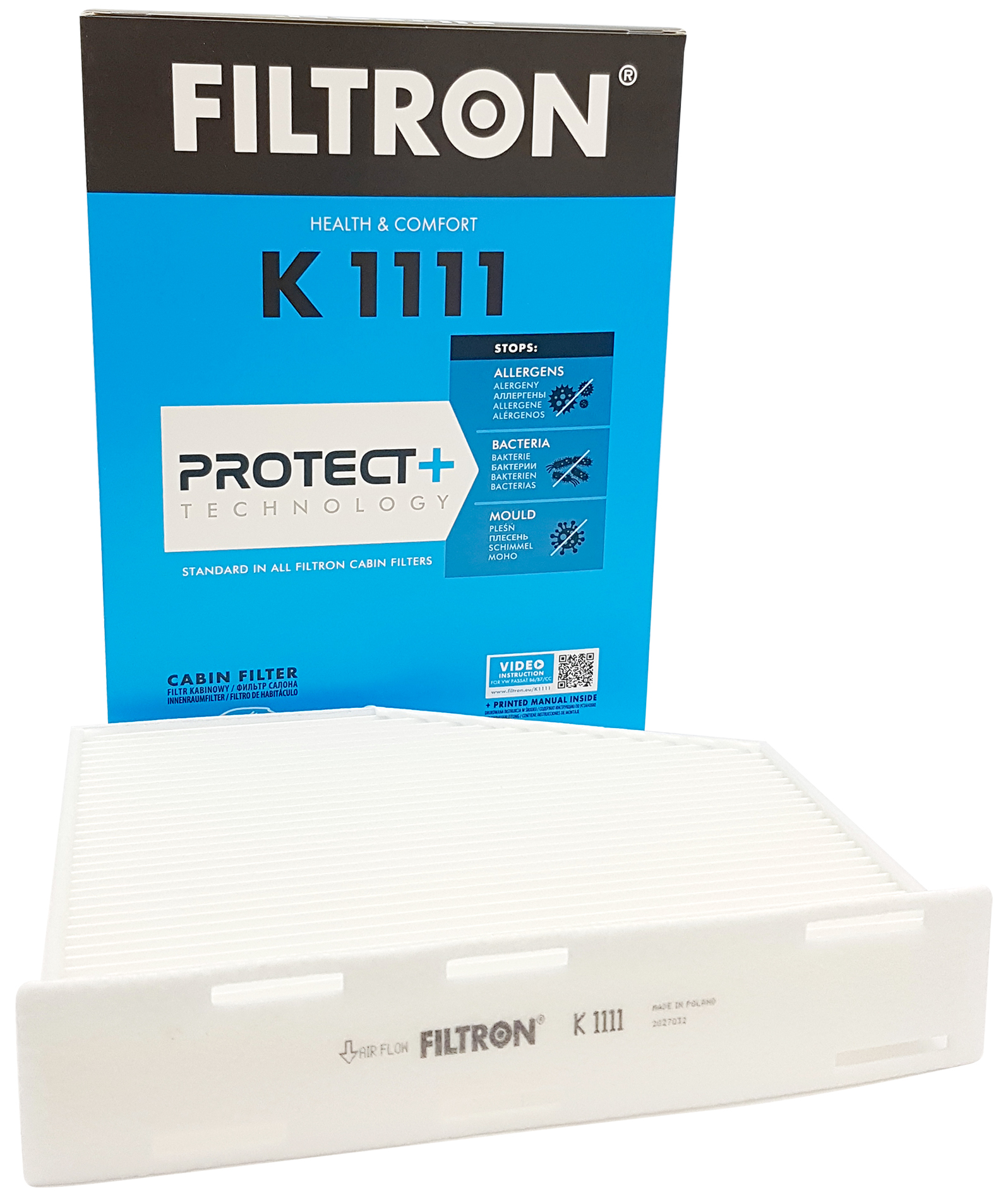 

Filtron Filtr Kabinowy K 1111 Audi Skoda Seat Vw