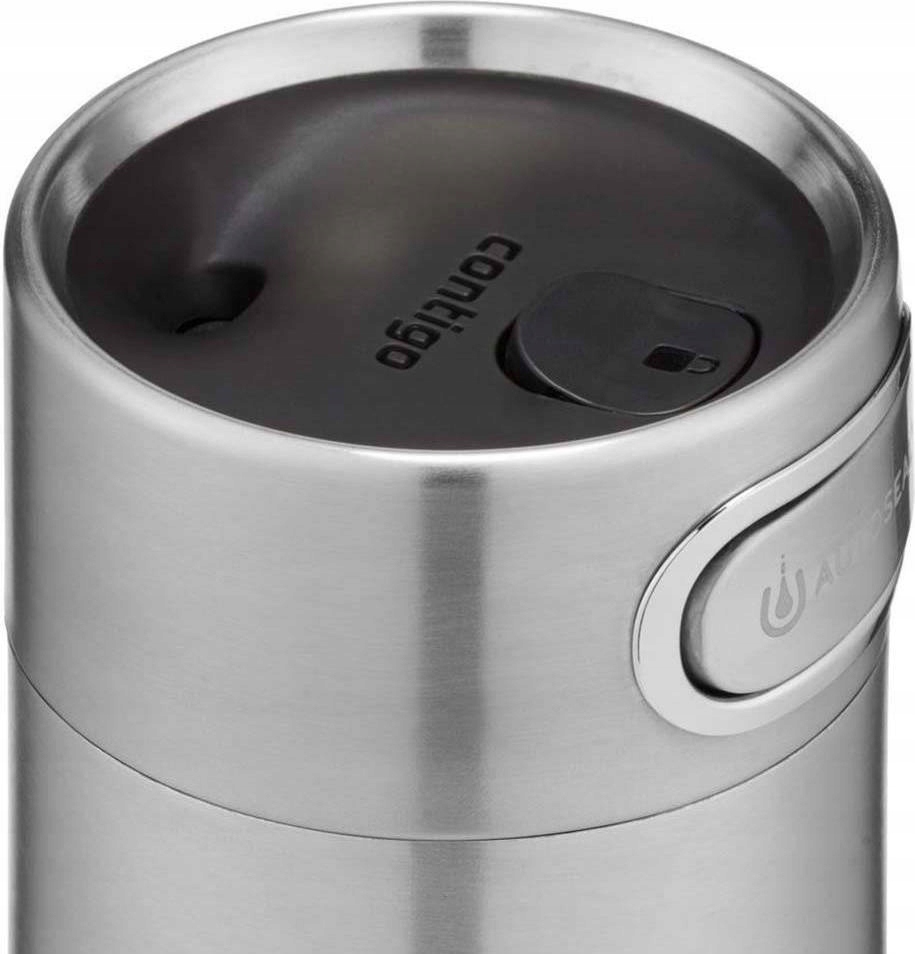 Kubek termiczny Contigo Luxe 470 ml srebrny Kolor dominujący srebrny