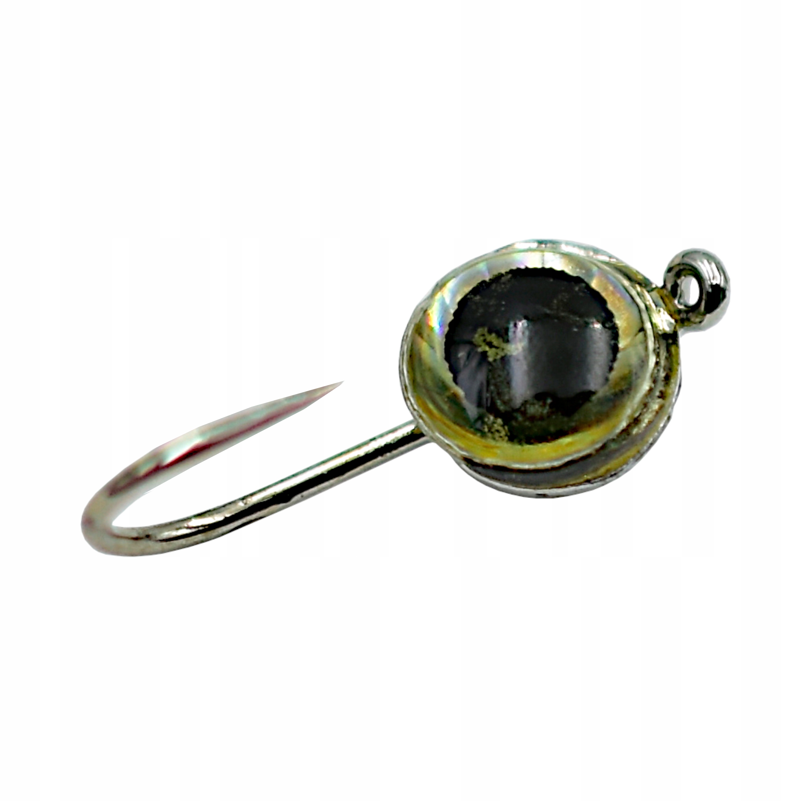 Mormyszka Wolframowa przynęta podlodowa z oczkiem Oko 15mm , 1,6g Srebrna