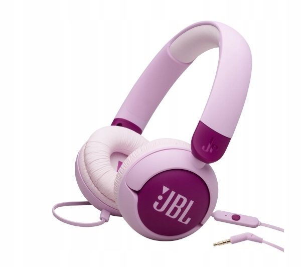Słuchawki bezprzewodowe Jbl Junior 320 Purple Nauszne Mikrofon Fioletowe