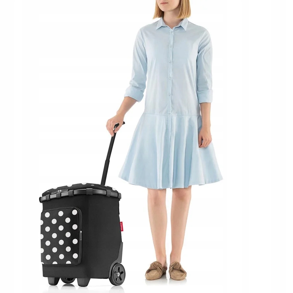 WÓZEK ZAKUPOWY Carrycruiser Frame Plus Dots white Reisenthel Marka Reisenthel