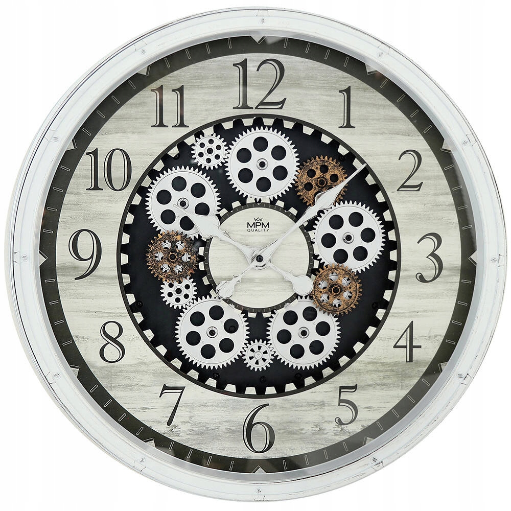 Veľké Pohyblivé Nástenné Hodiny Retro Mpm 4057 51 cm