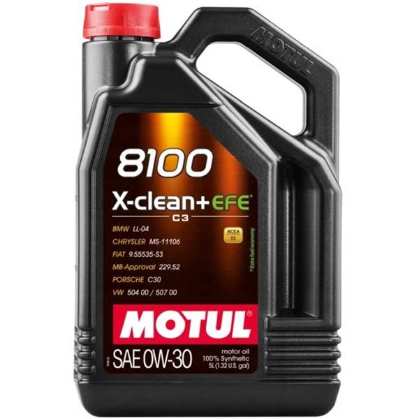 Motul 8100 X-clean+ Efe 0W30 5L
