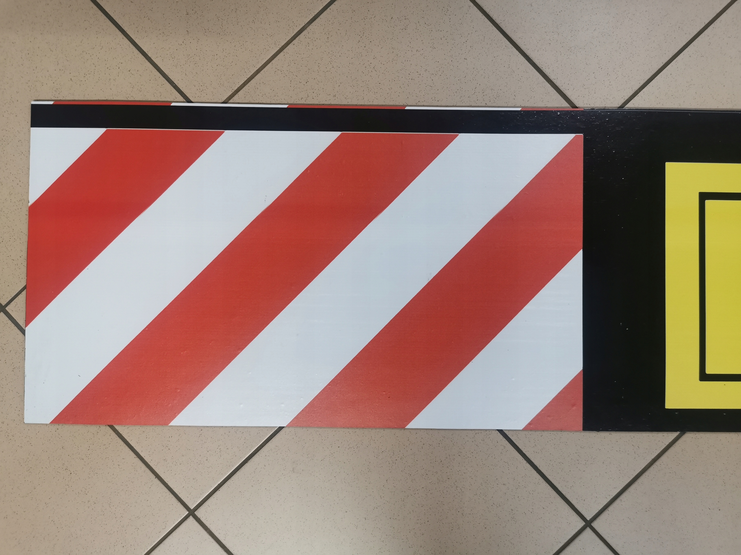 Chlapacz fartuch naczepy przyczepy DOLL 225x35cm Installation side Rear