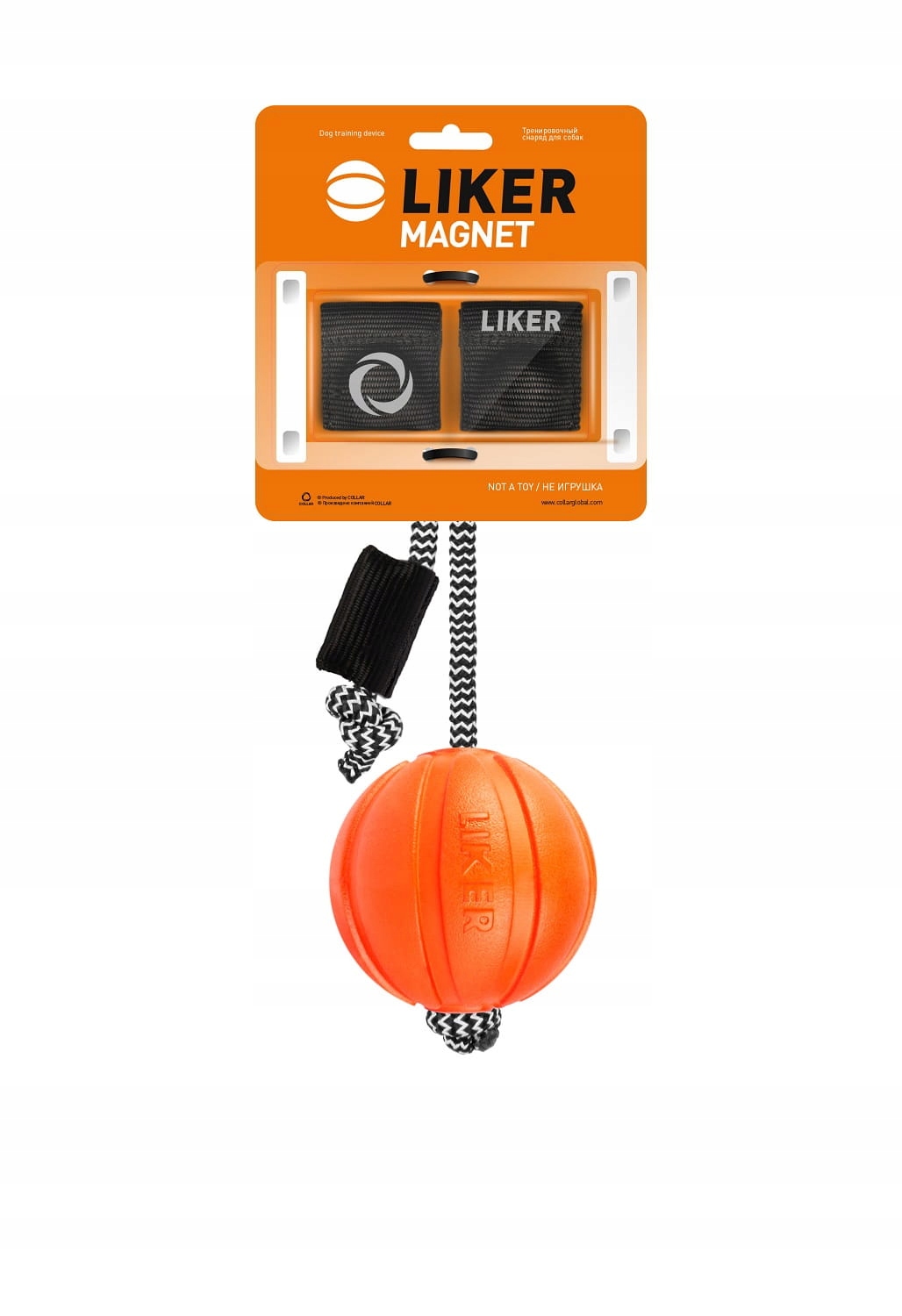 Levně Liker Míček pro psy Magnet (průměr 9 Cm)