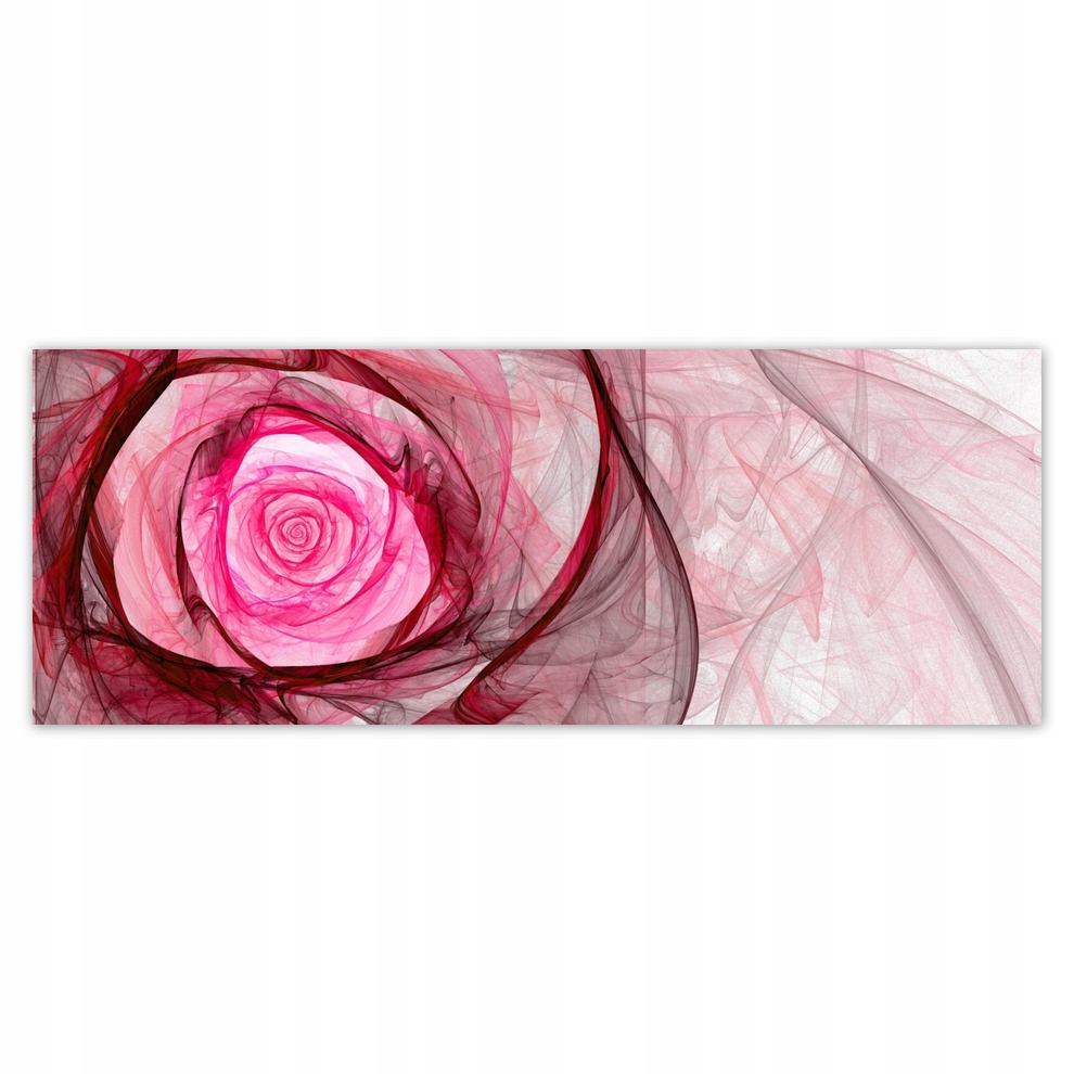 

Fototapety flizelina 250x93 Różowa róża fraktalna