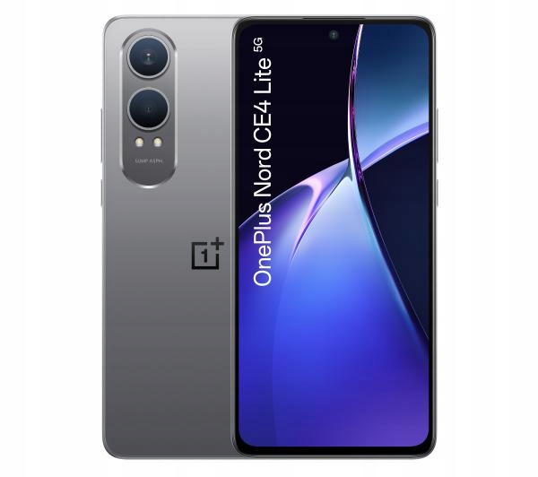 Smartfon OnePlus Nord CE 4 Lite 8/256GB 5G AMOLED 6,67" 120Hz Szary