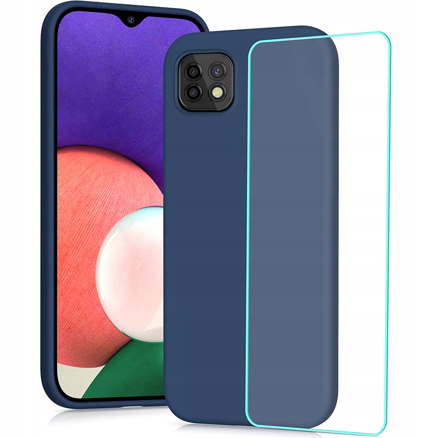 

Etui do Samsung Galaxy A22 5G Plecki Matowe, Szkło