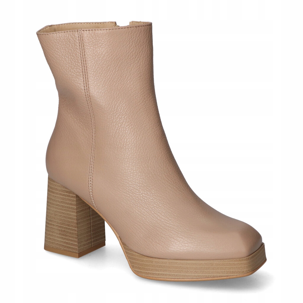 Kotníkové Boty Gamis 6057/T15 Béžová lico 40