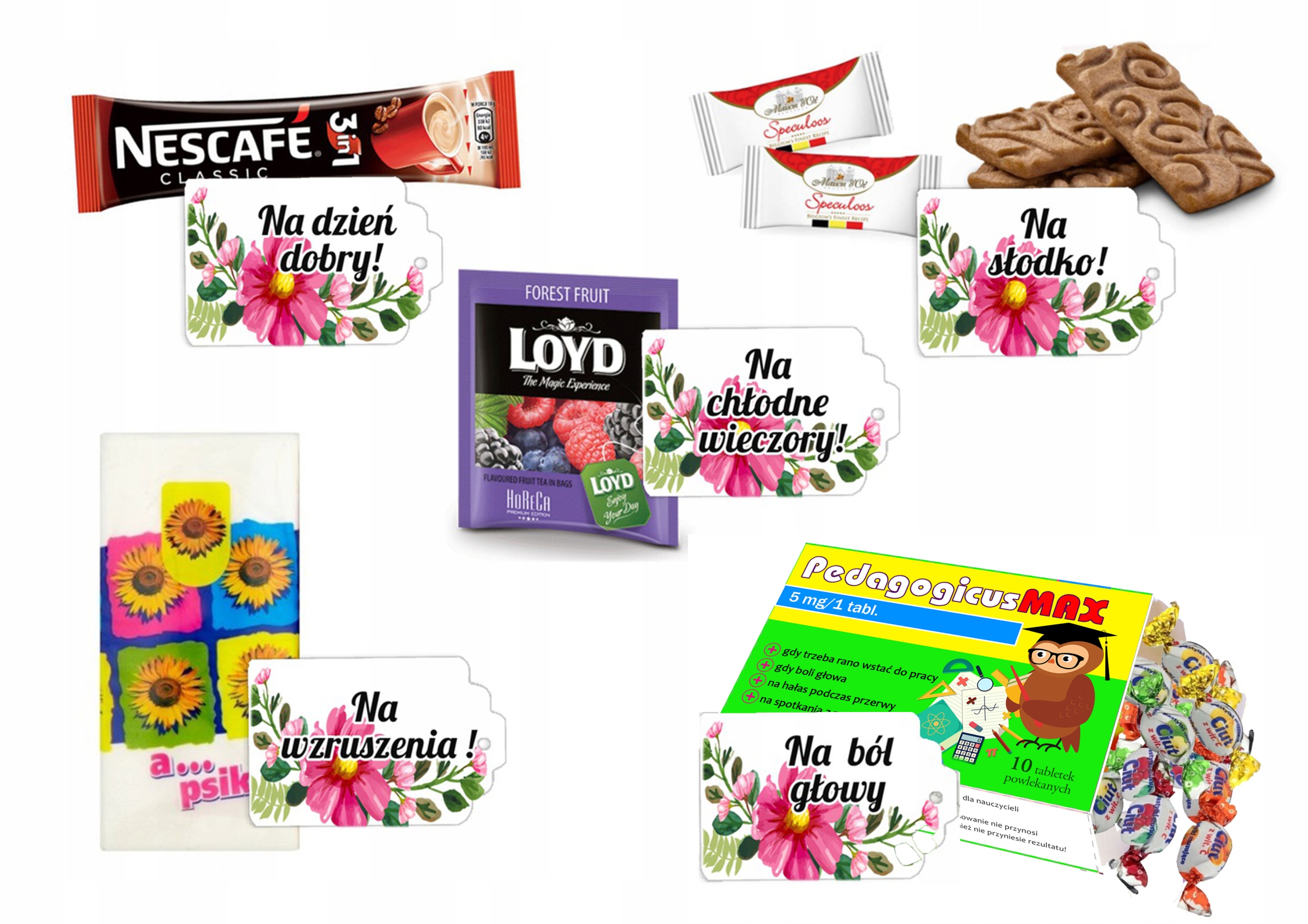 

Komplet Prezentów wypełnienie Dla Nauczyciela