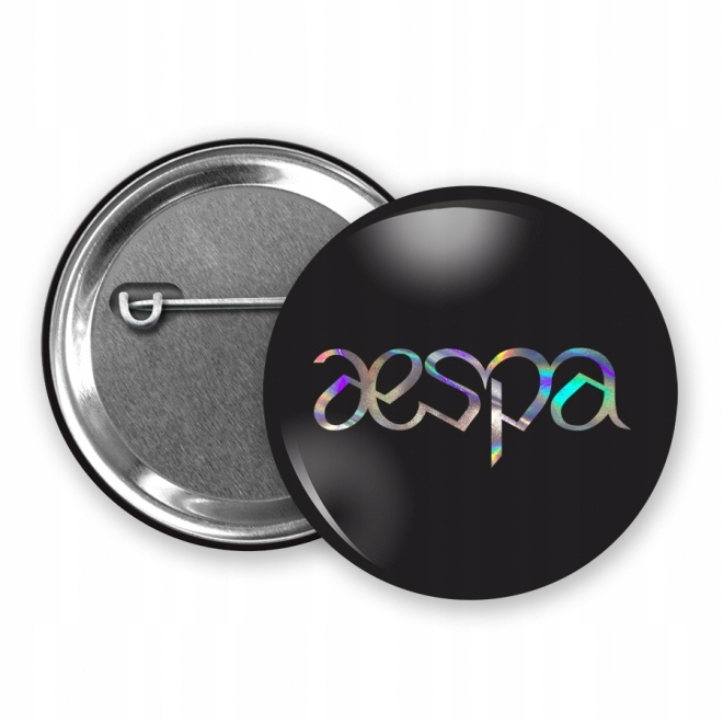 PRZYPINKA HOLO LOGO AESPA KPOP
