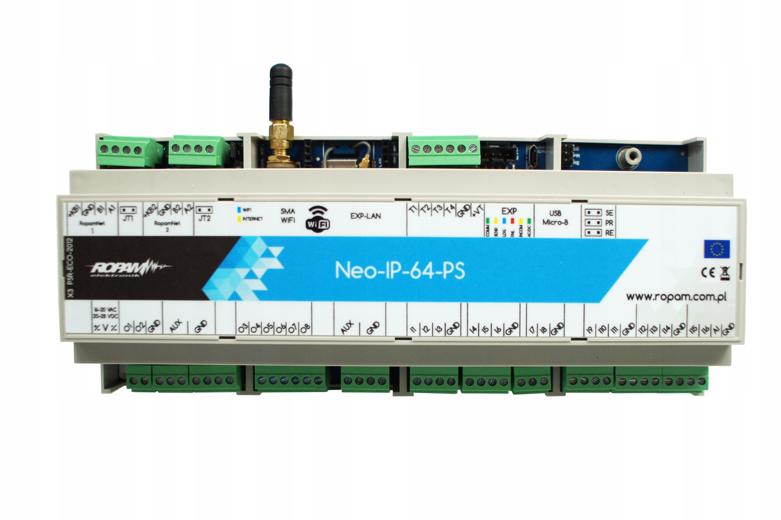 Centrala alarmowa Ropam Neo-IP-64-PS-D12M