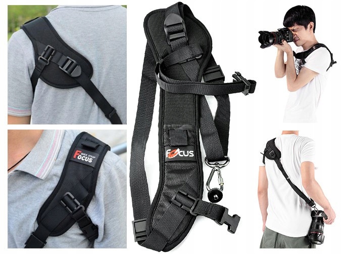 PASEK NARAMIENNY do CANON EOS 200D Materiał dominujący nylon