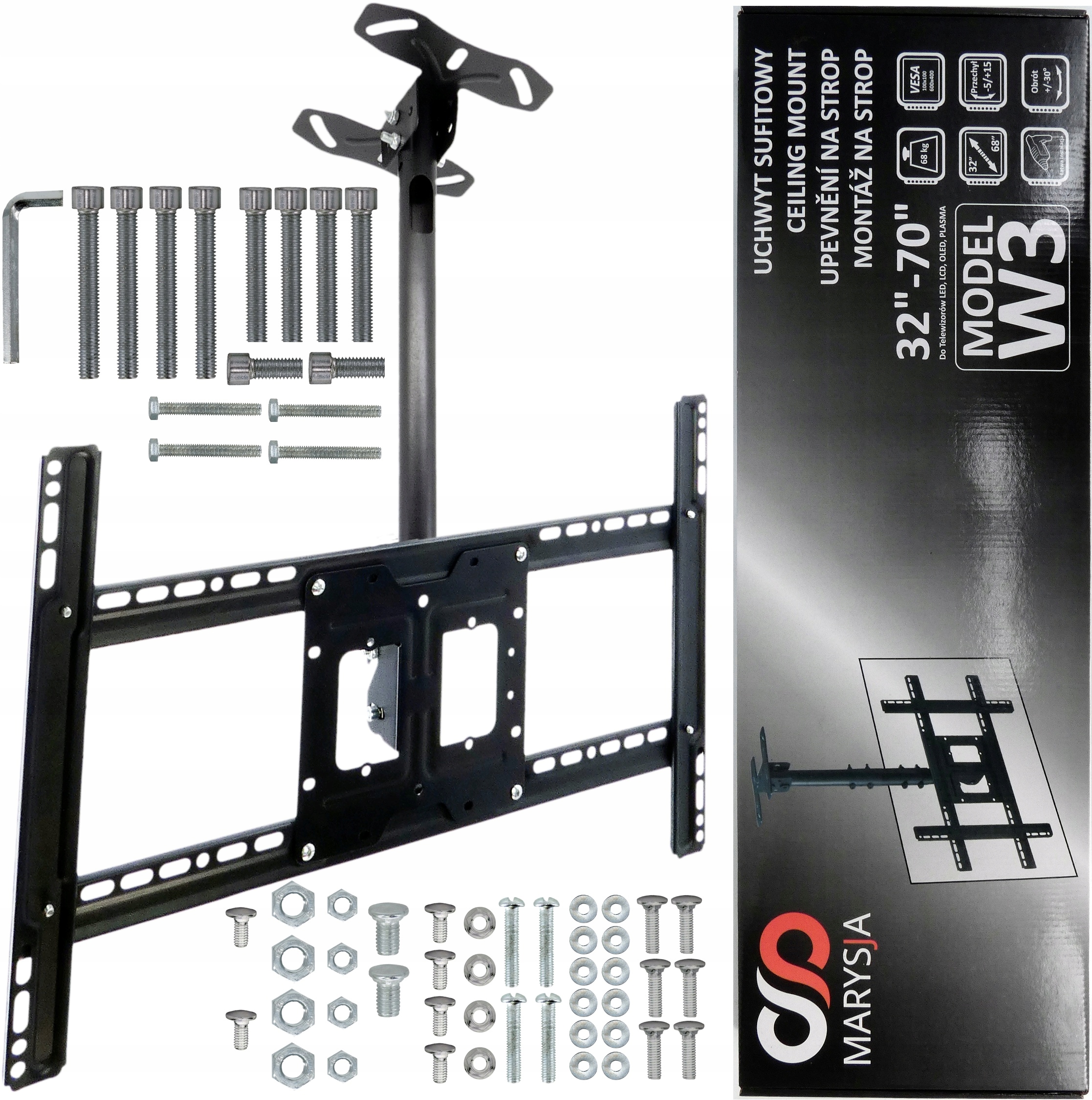 

Sufitowy Obrotowy Uchwyt do Telewizora 32-70"