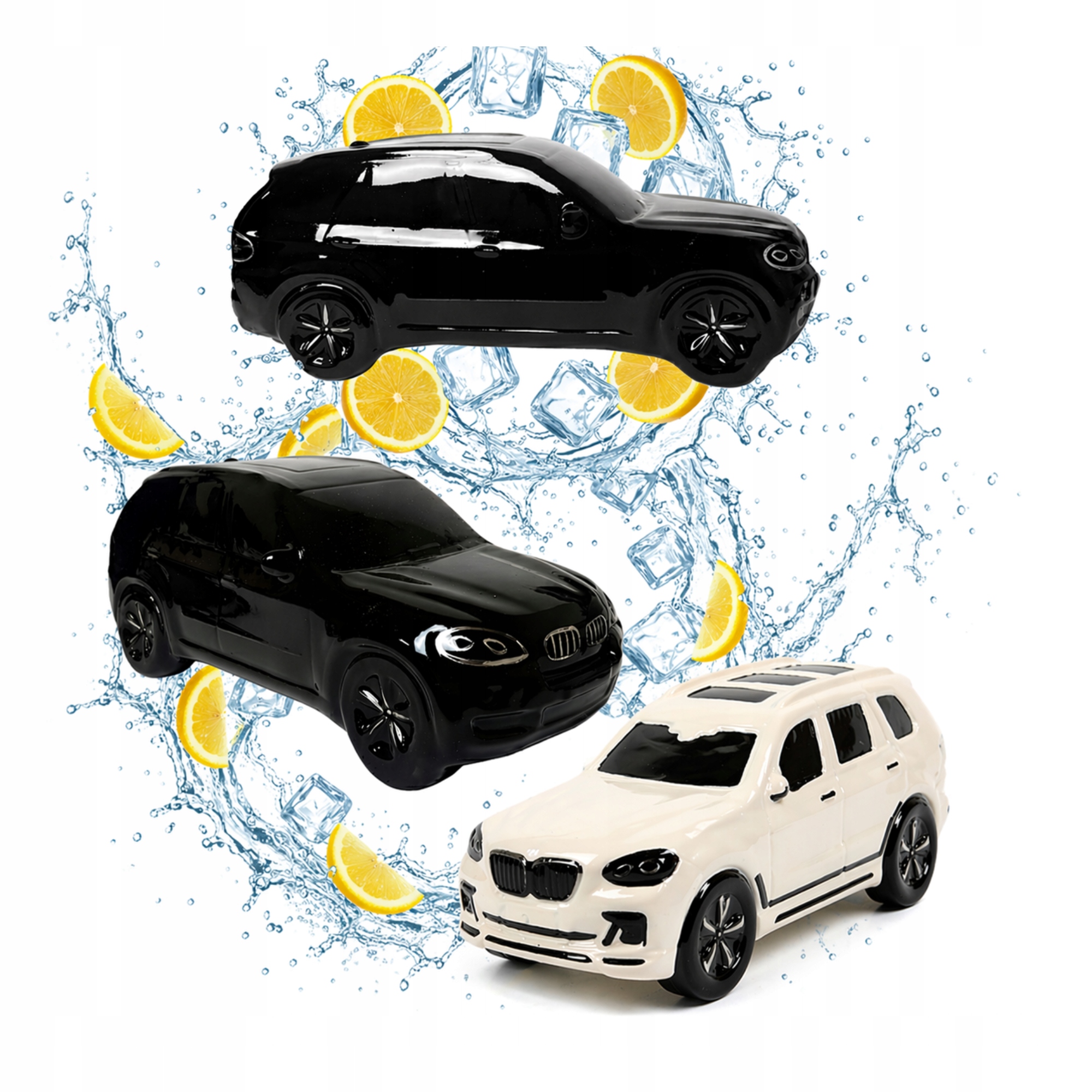 Láhev 700 ml Suv Keramická Dárek Likéry Víno Alkohol Auto 2 barvy