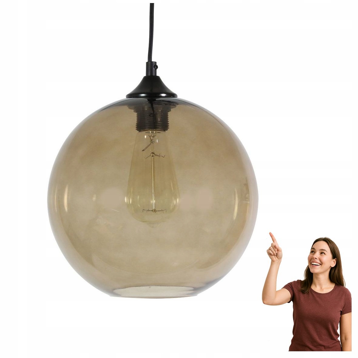 Závesná lampa 25 Edison 31-28259 Candellux